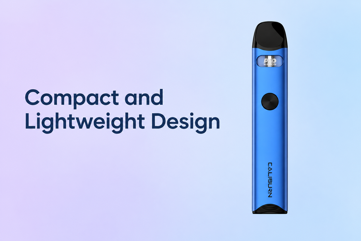 Compact and Lightweight Design