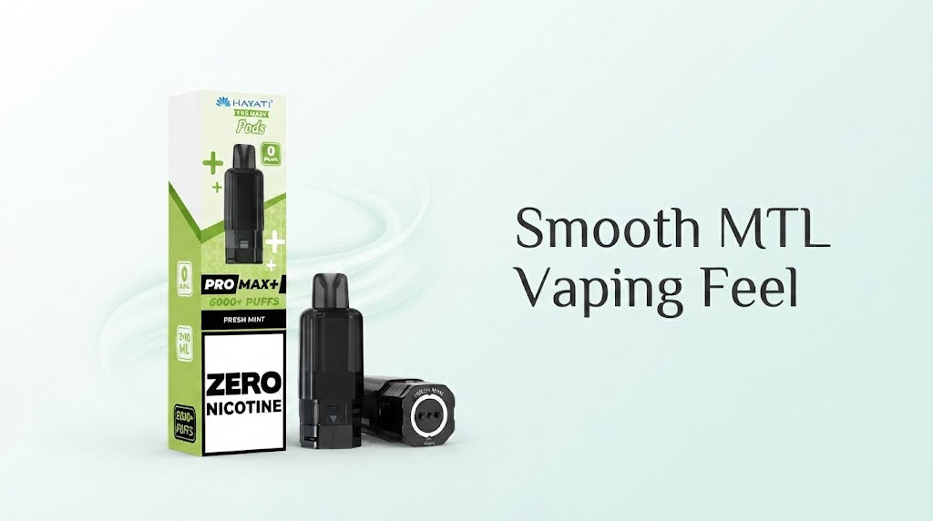 Smooth MTL Vaping Feel
