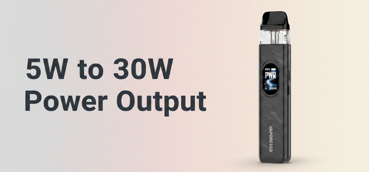 5W to 30W Power Output