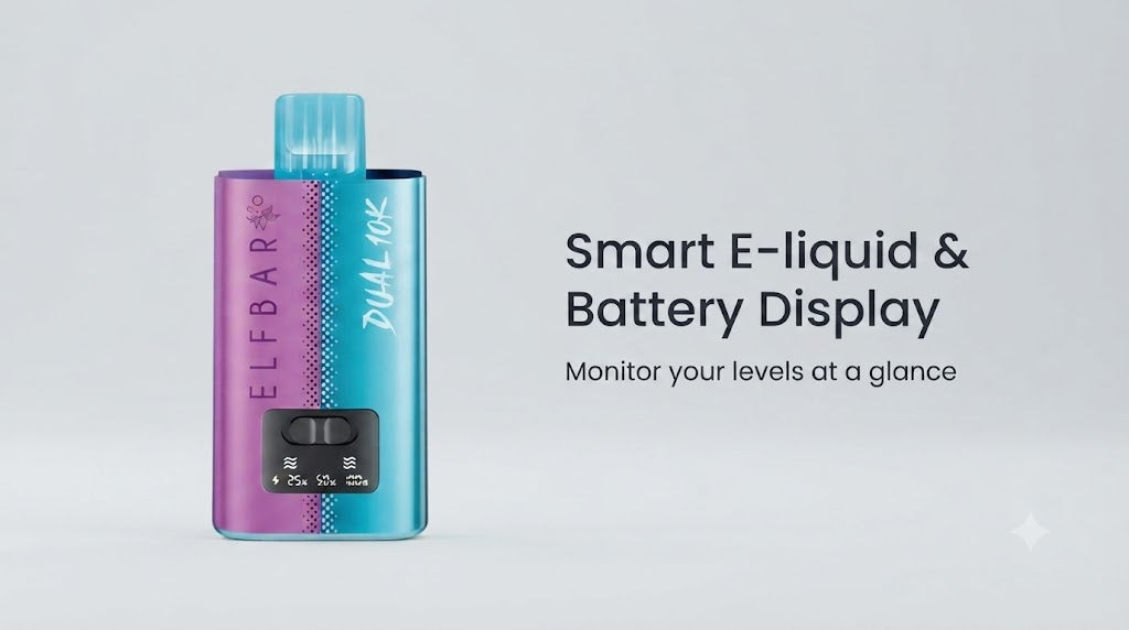 Smart E-liquid & Battery Display