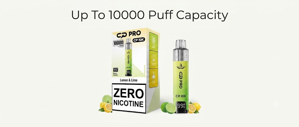 Up To 10000 Puff Capacity