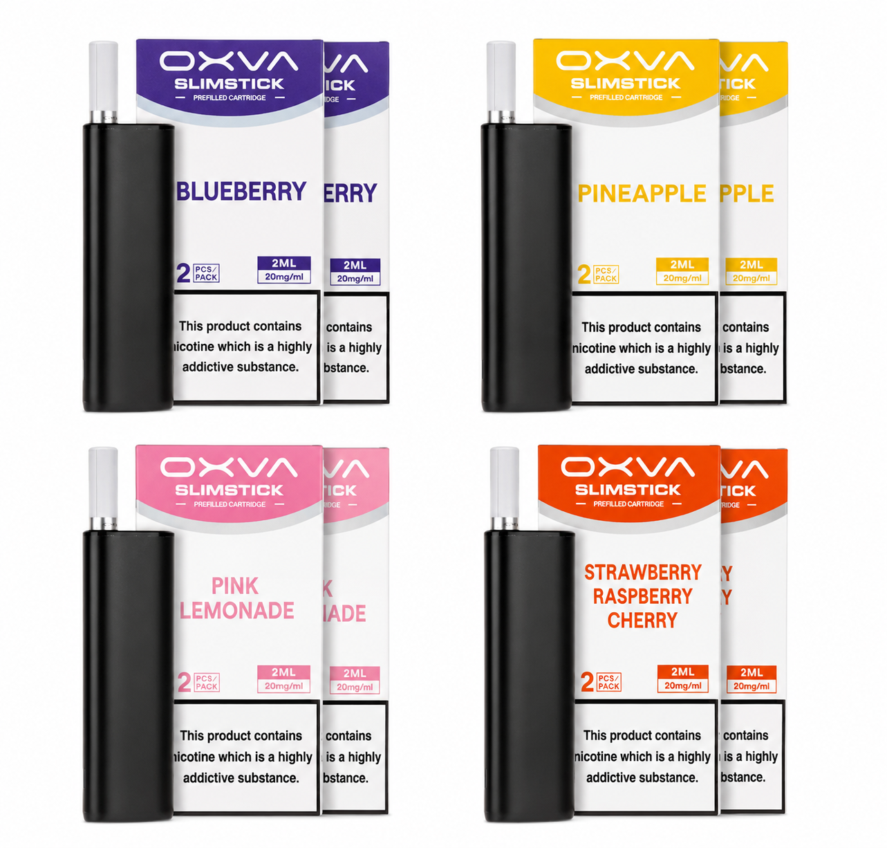 Available Premium Flavours