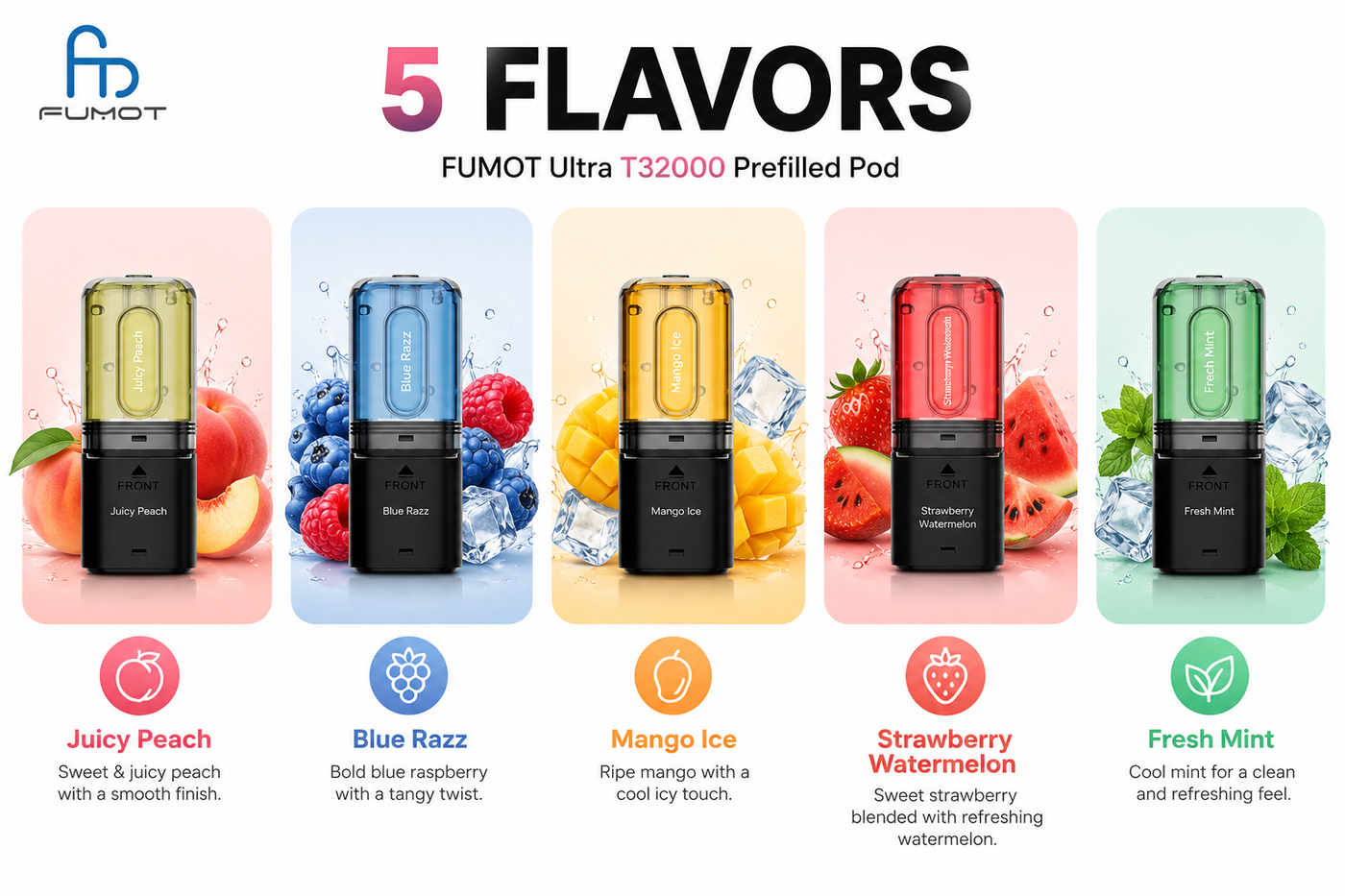 Available Premium Flavours