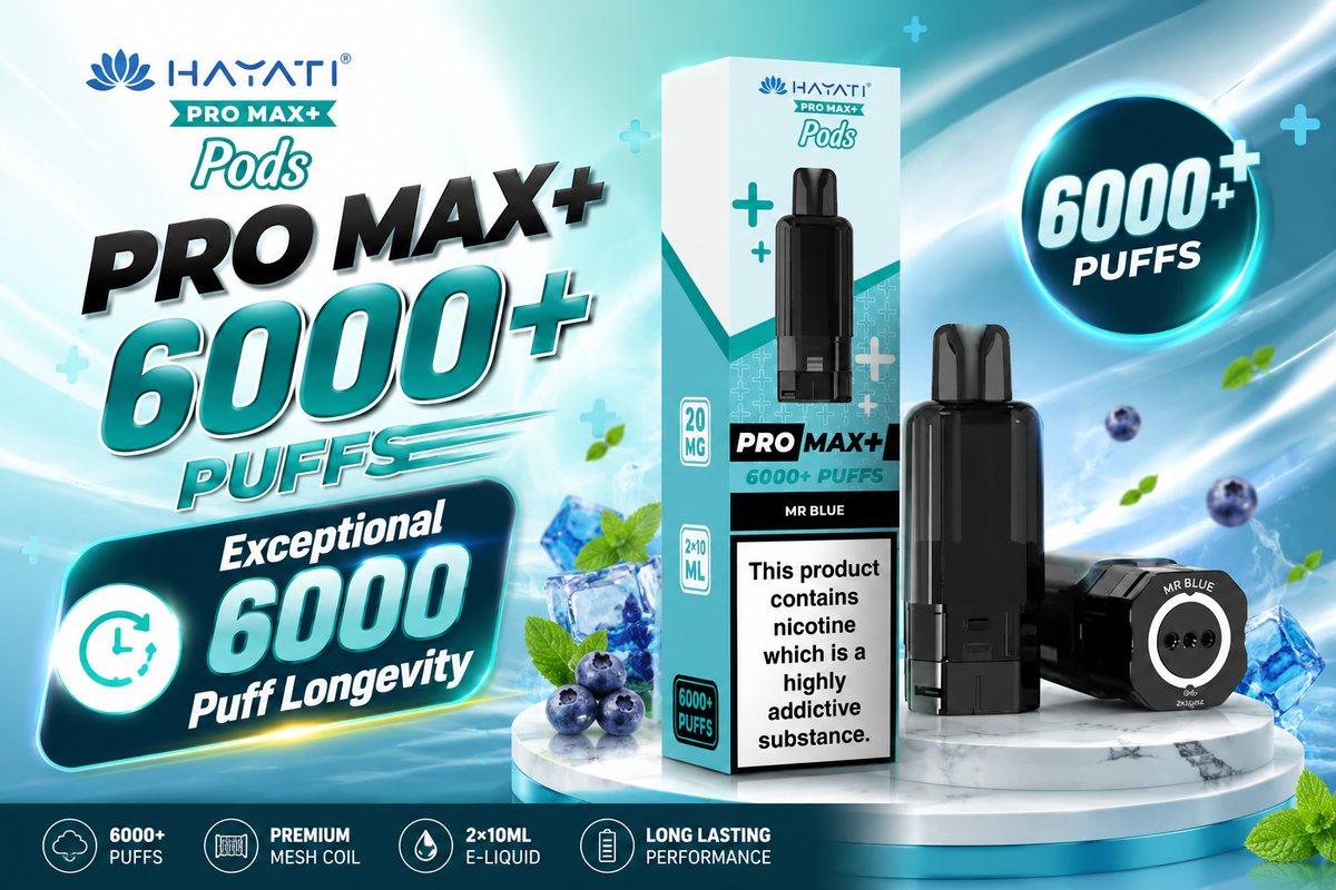 Exceptional 6000 Puff Longevity
