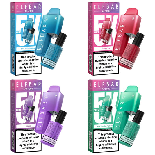 ELF BAR AF5000 DISPOSABLE VAPE KIT 20MG