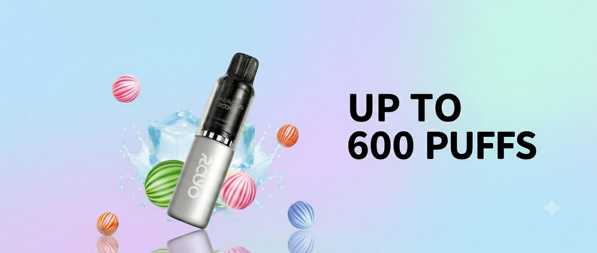 Up To 600 Puffs