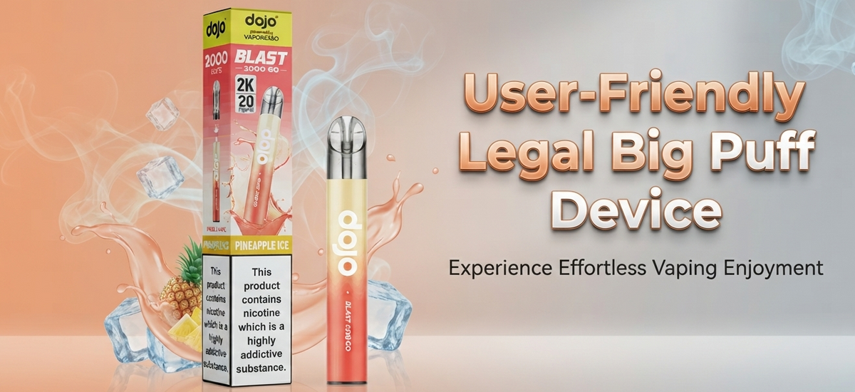 User-Friendly Legal Big Puff Device