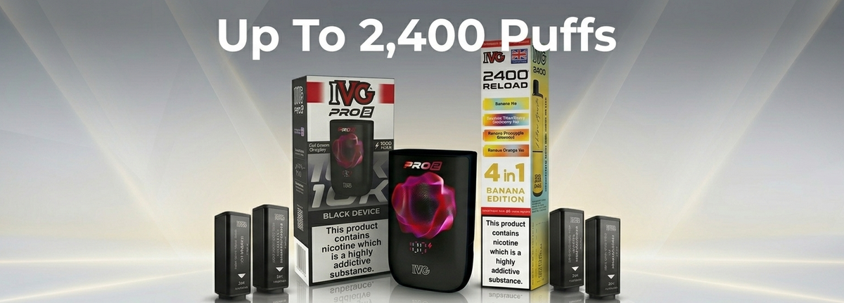 Up To 2,400 Puffs