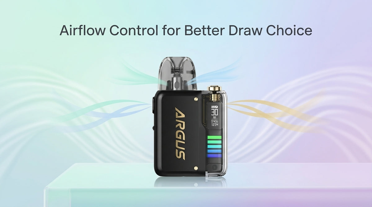 Airflow Control for Better Draw Choice
