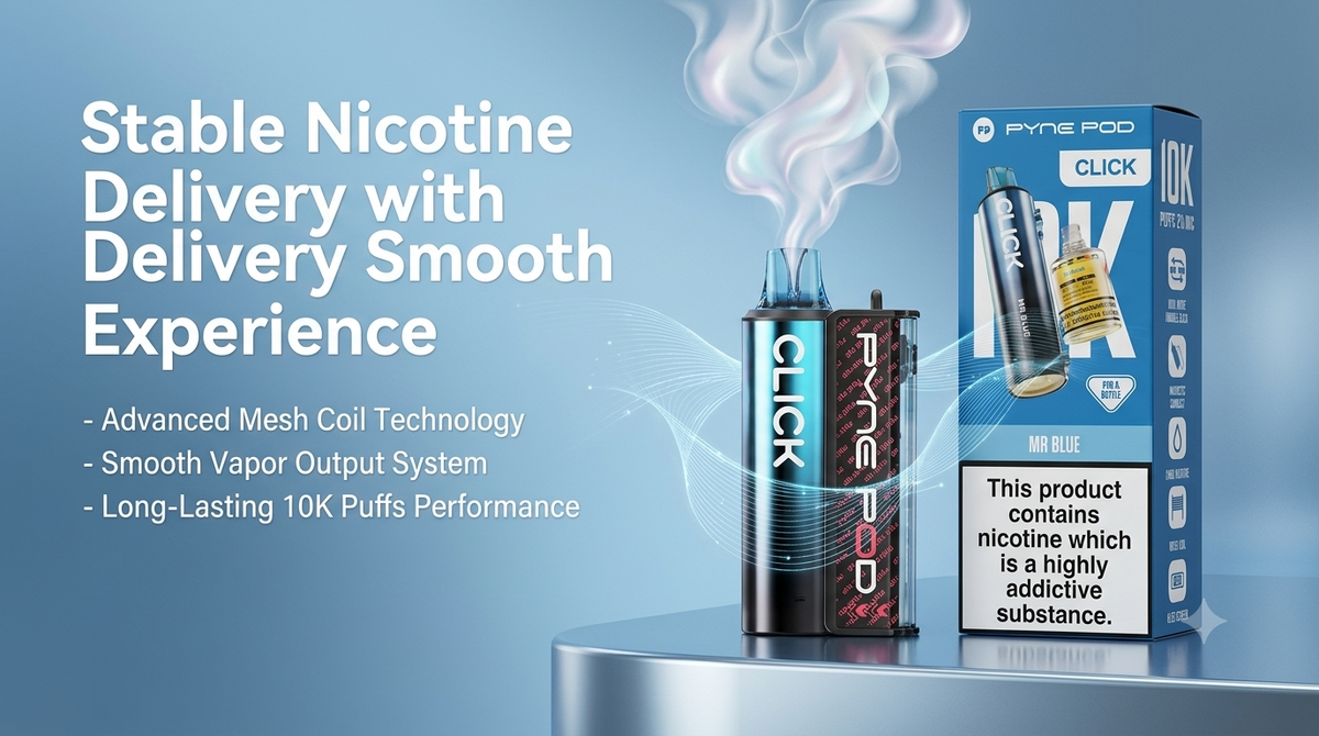 Stable Nicotine Delivery with Smooth Experience