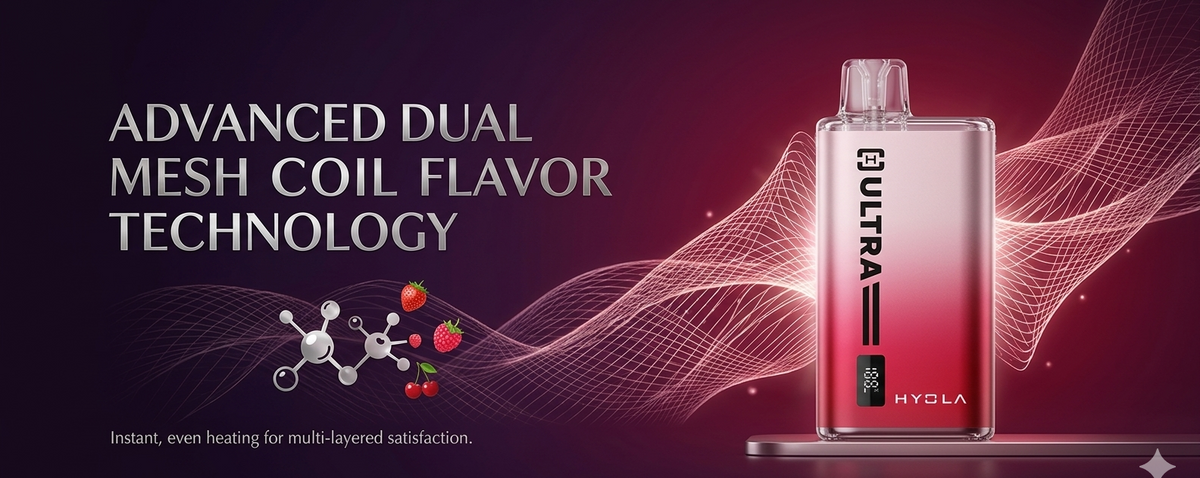 Advanced Dual Mesh Coil Flavor Technology