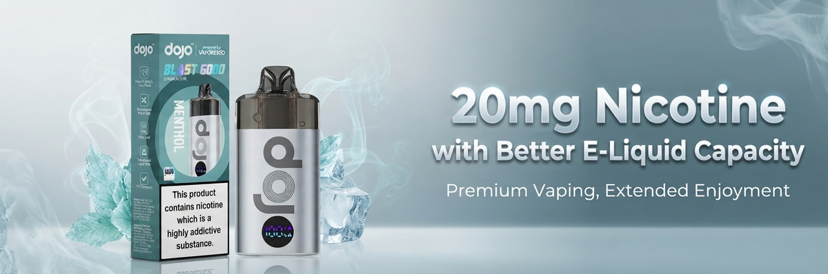 20mg Nicotine with Better E-Liquid Capacity