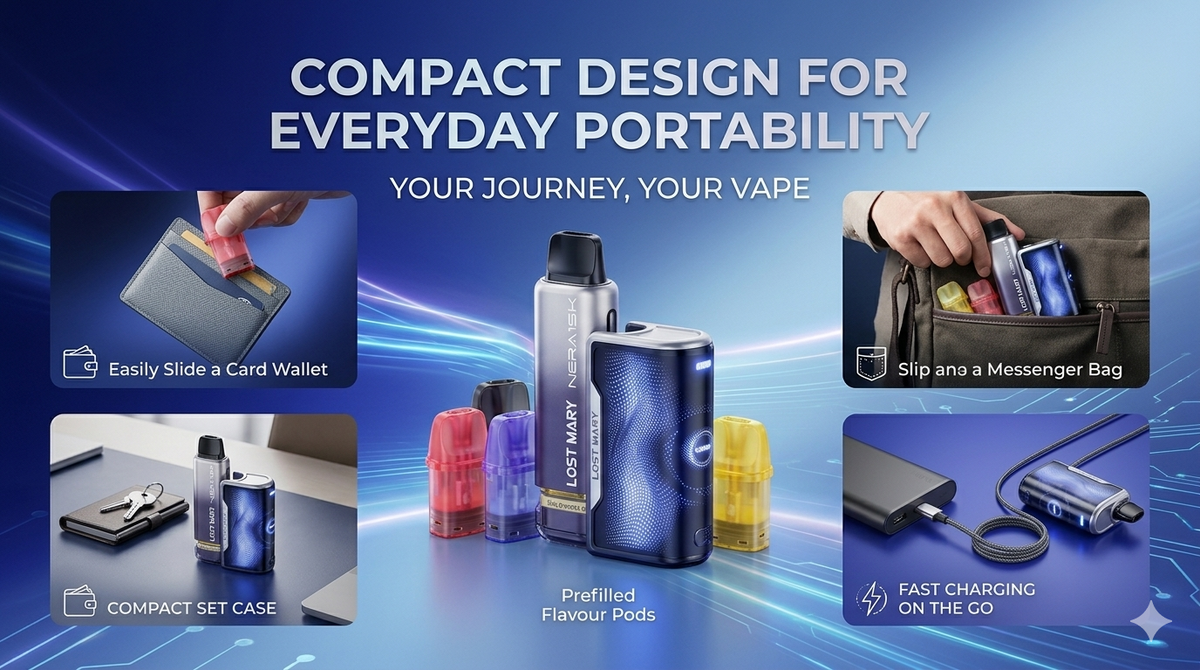 Compact Design for Everyday Portability