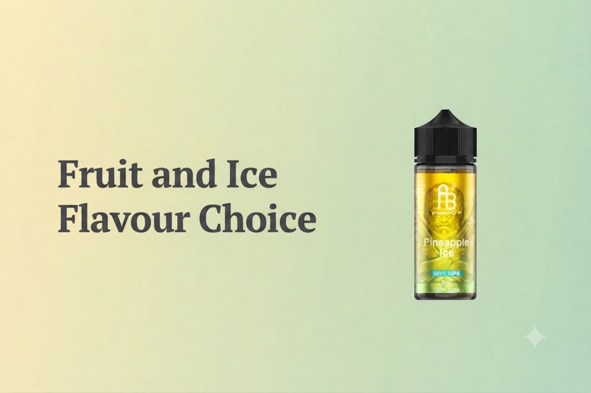 Fruit and Ice Flavour Choice