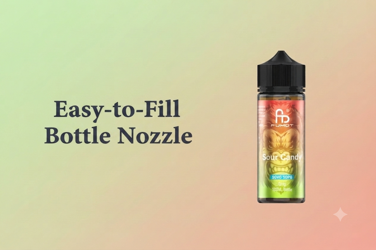 Easy-to-Fill Bottle Nozzle