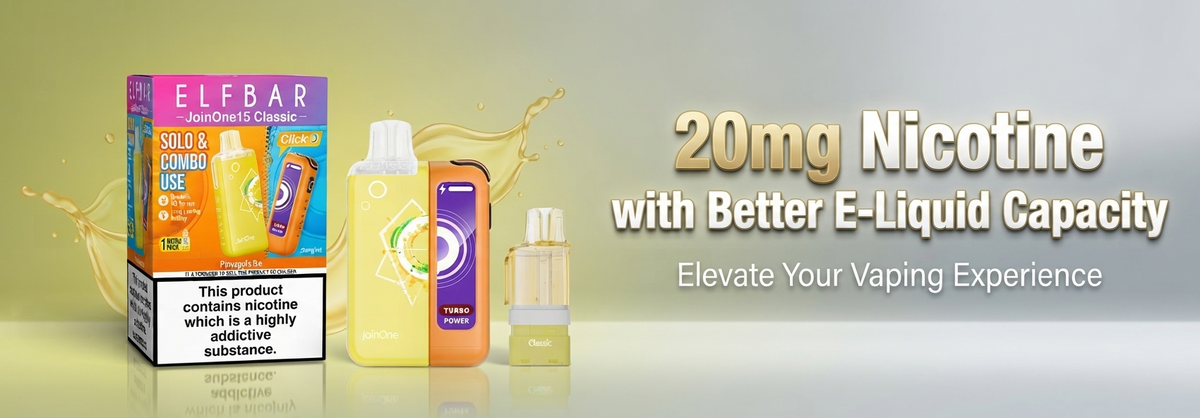 20mg Nicotine with Better E-Liquid Capacity