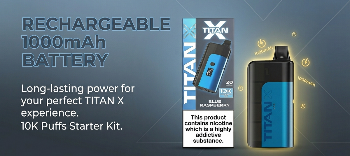 Rechargeable 1000mAh Battery