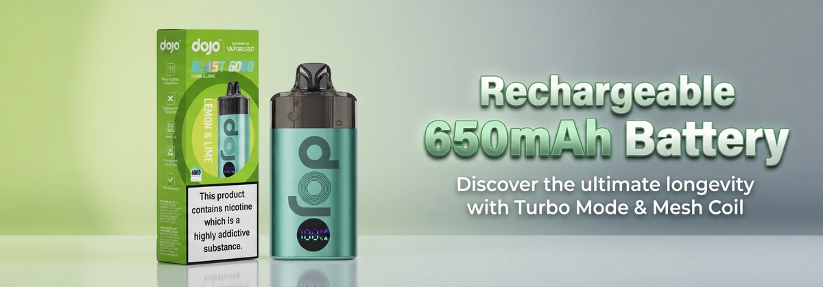 Rechargeable 650mAh Battery
