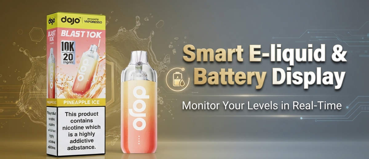 Smart E-liquid & Battery Display