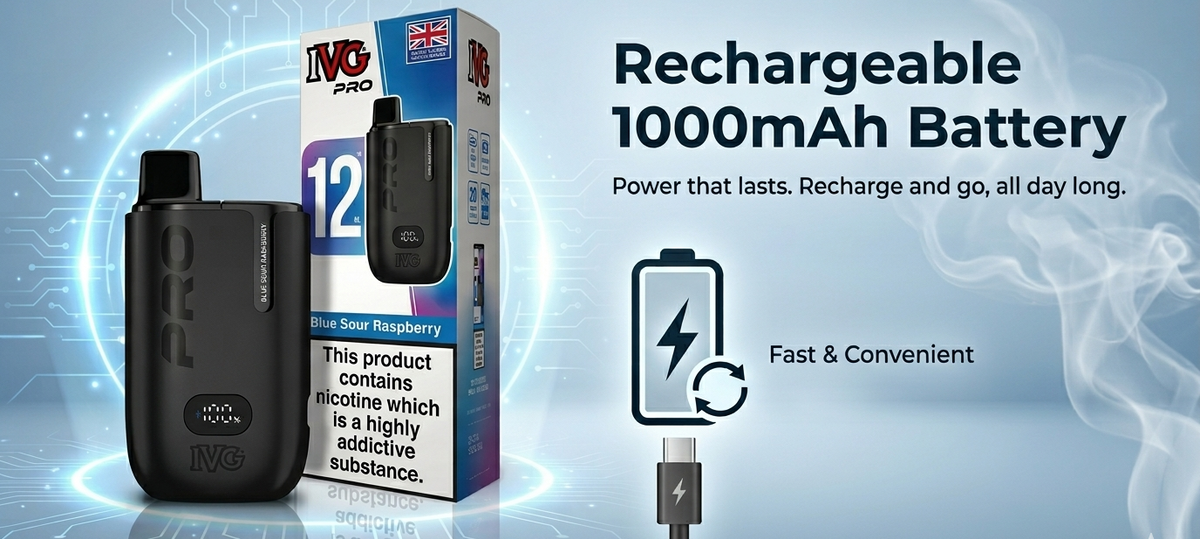Rechargeable 1000mAh Battery