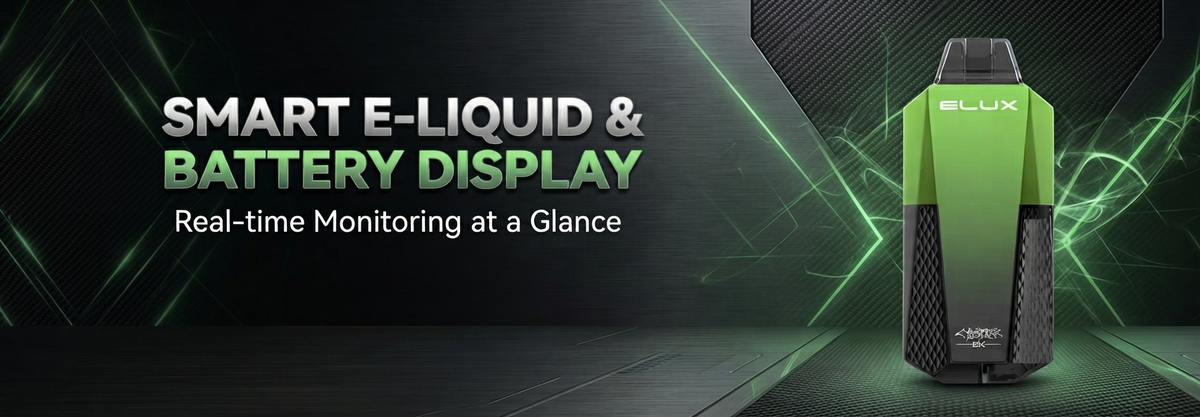 Smart E-liquid & Battery Display