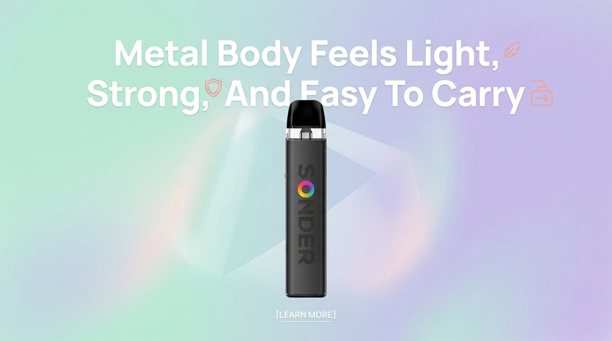 Metal Body Feels Light, Strong, And Easy To Carry