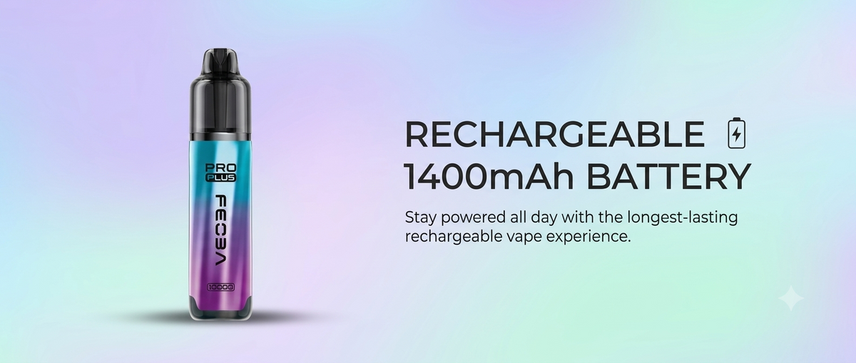 Rechargeable 1400mAh Battery