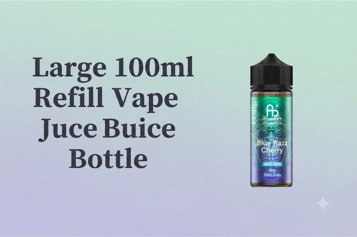 Large 100ml Refill Vape Juice Bottle