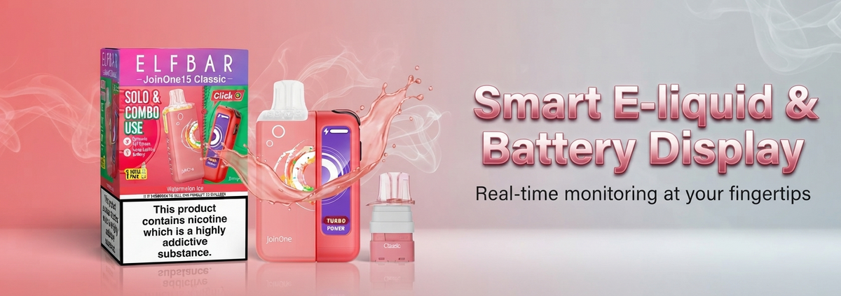 Smart E-liquid & Battery Display