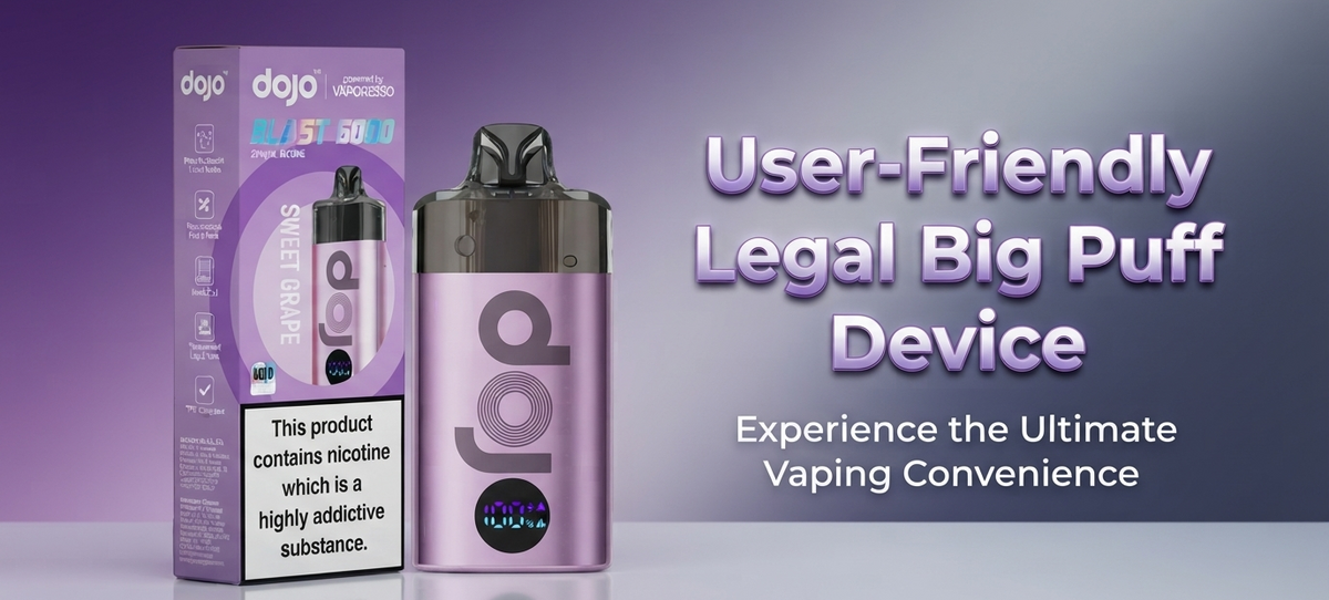 User-Friendly Legal Big Puff Device