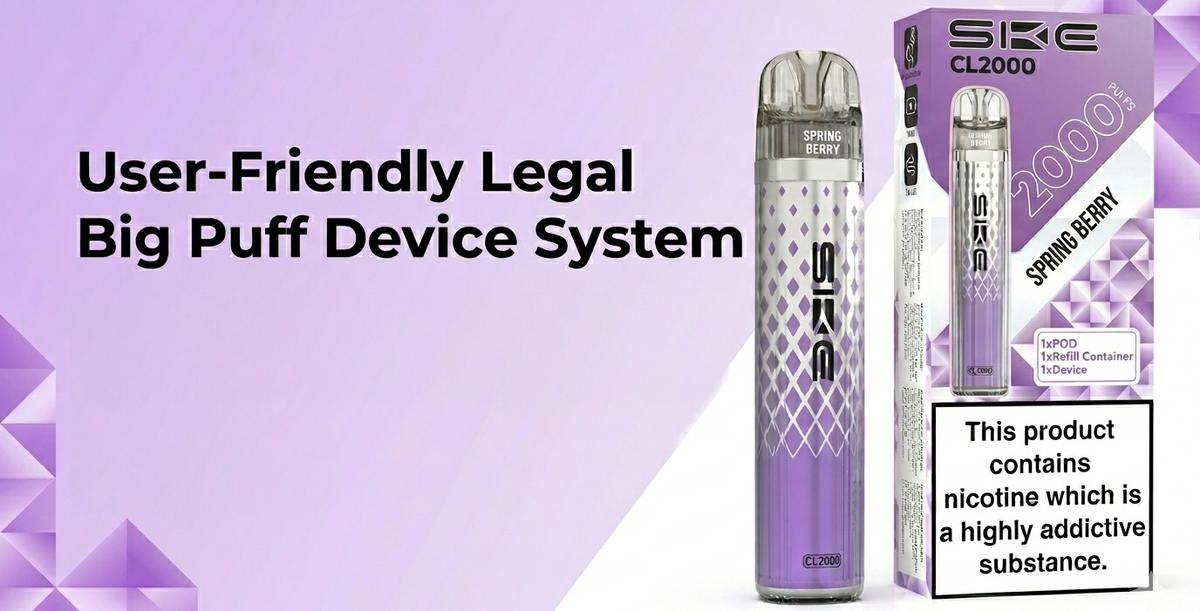 User-Friendly Legal Big Puff Device
