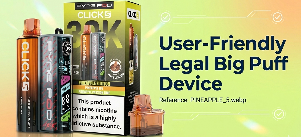 User-Friendly Legal Big Puff Device