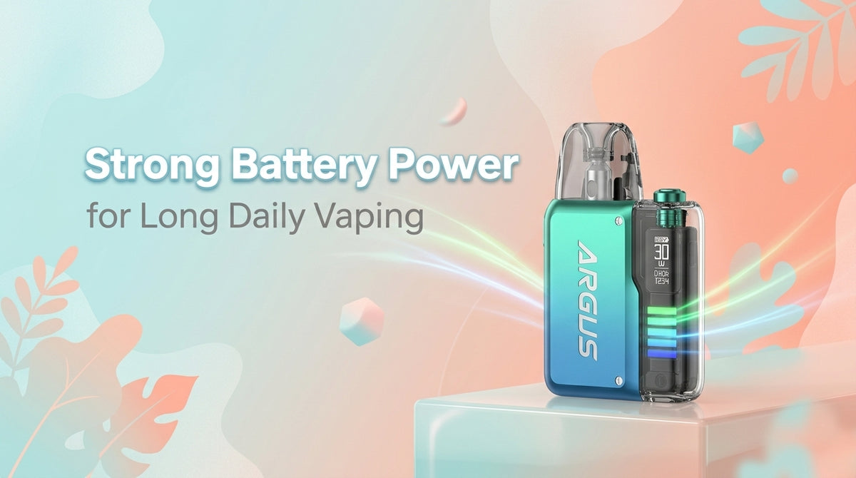 Strong Battery Power for Long Daily Vaping