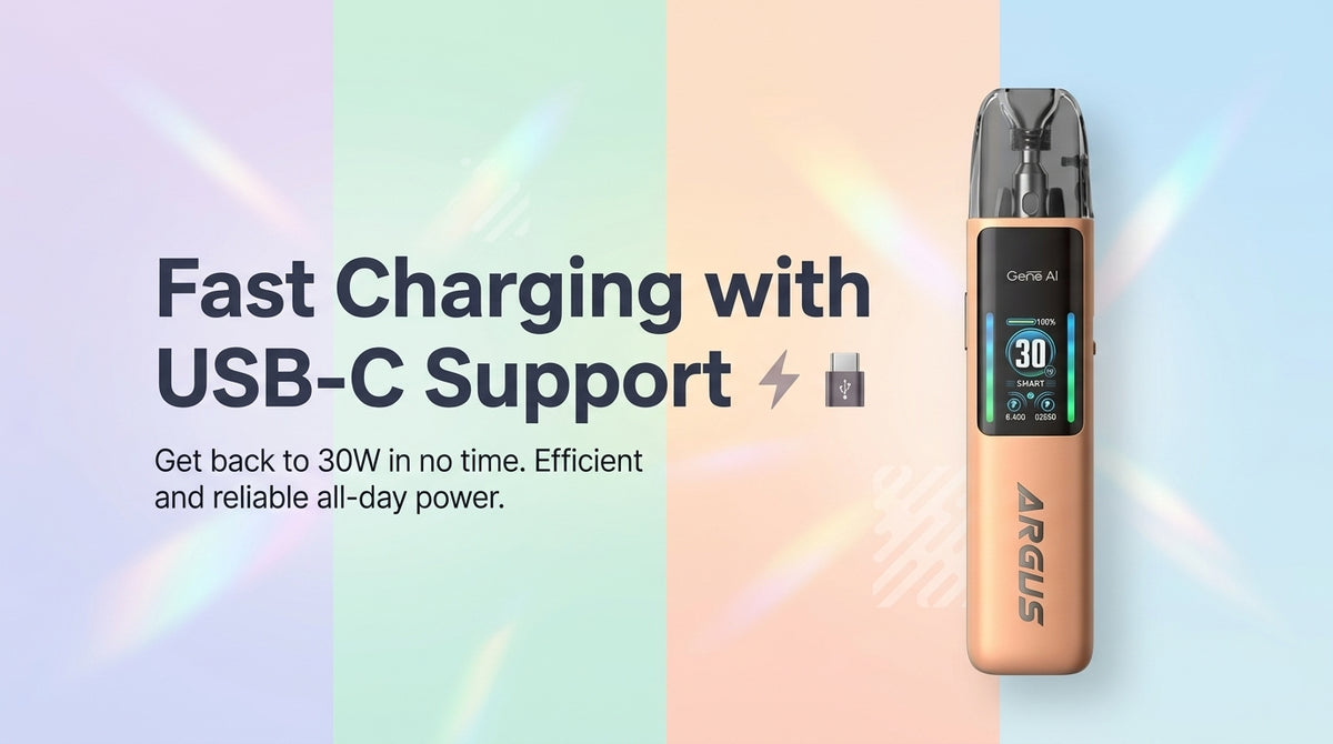  Fast Charging with USB-C Support