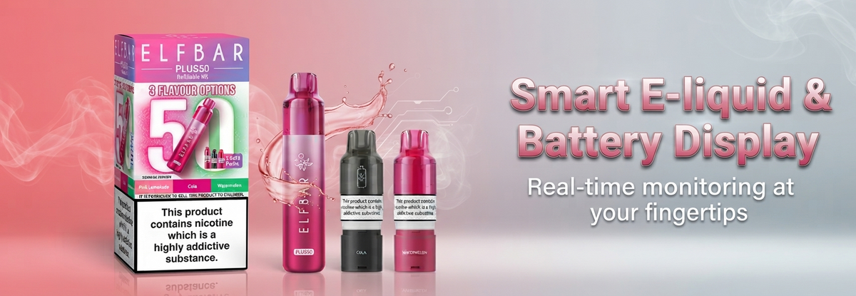 Smart E-liquid & Battery Display