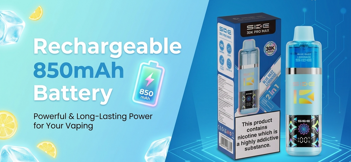 Rechargeable 850mAh Battery