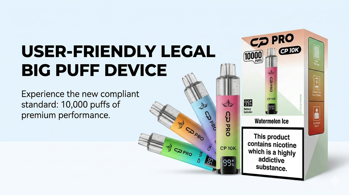 User-Friendly Legal Big Puff Device