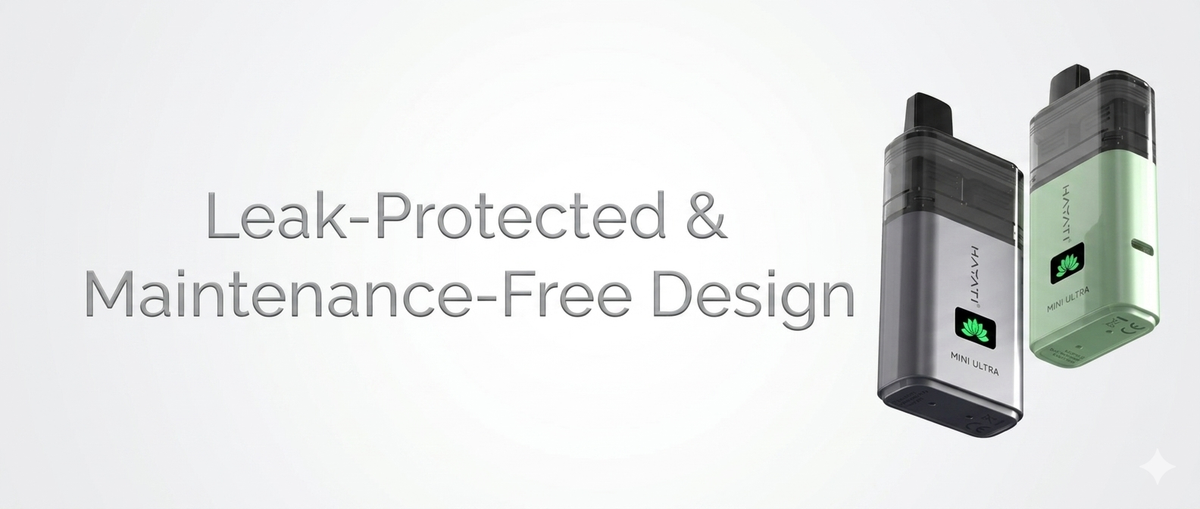 Leak-Protected & Maintenance-Free Design