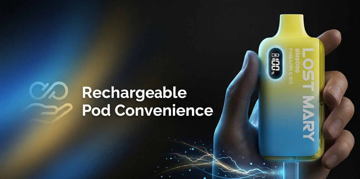 Rechargeable Pod Convenience