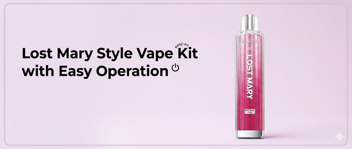 Lost Mary Style Vape Kit with Easy Operation