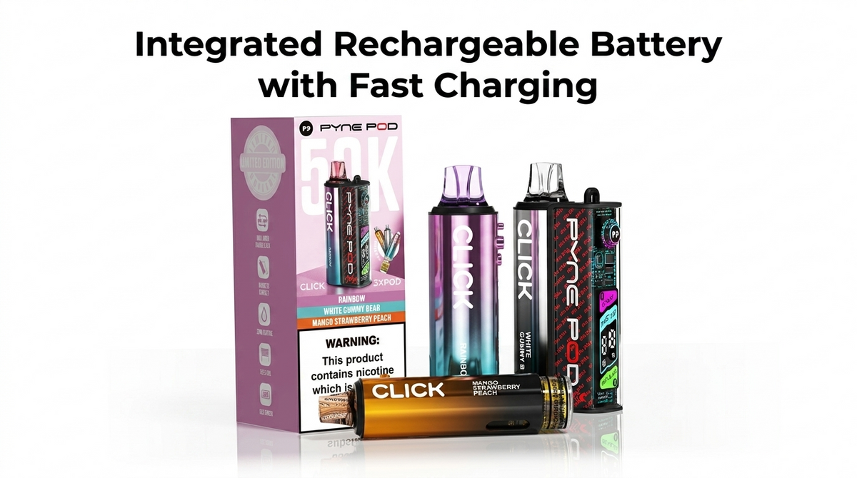 Integrated Rechargeable Battery with Fast Charging