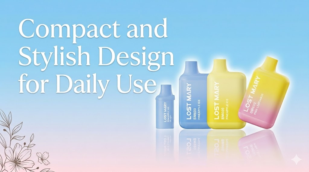 Compact and Stylish Design for Daily Use