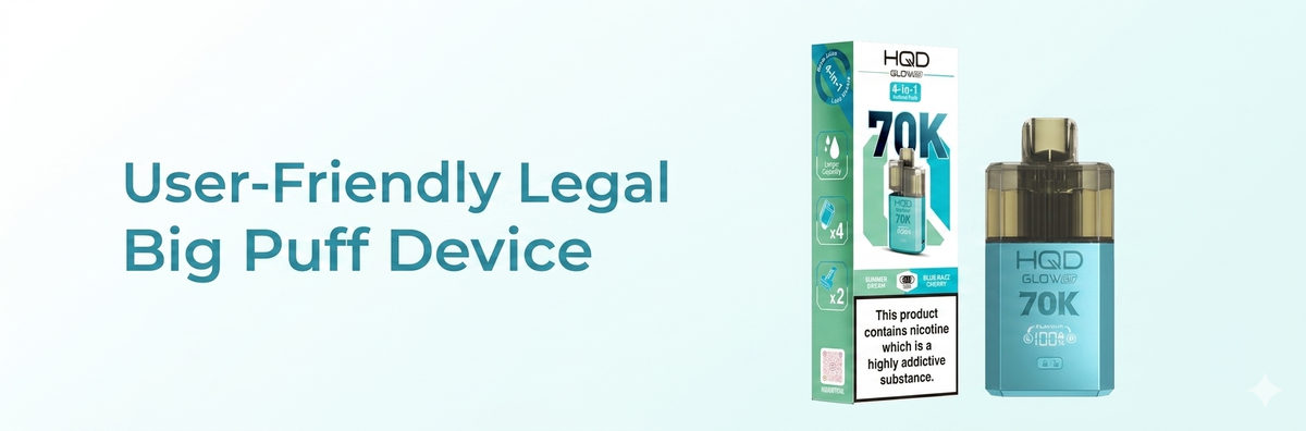 User-Friendly Legal Big Puff Device