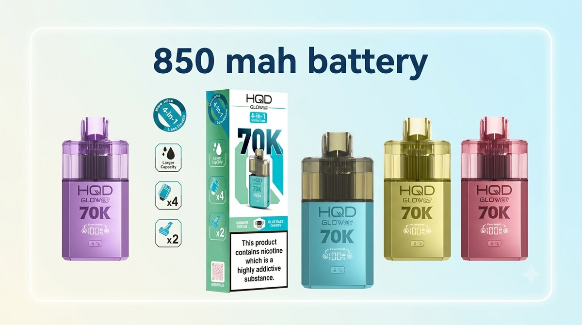 Rechargeable 850mAh Battery