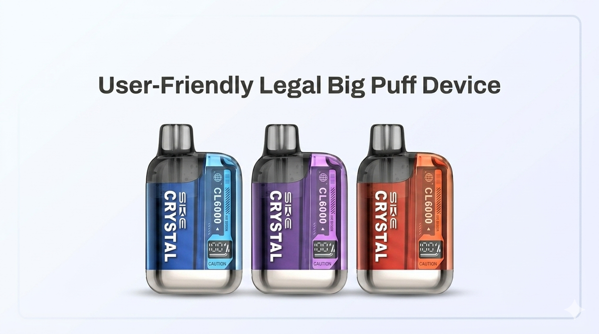 User-Friendly Legal Big Puff Device