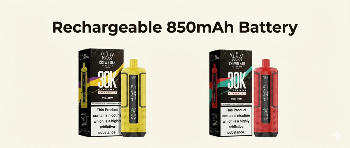 Rechargeable 850mAh Battery