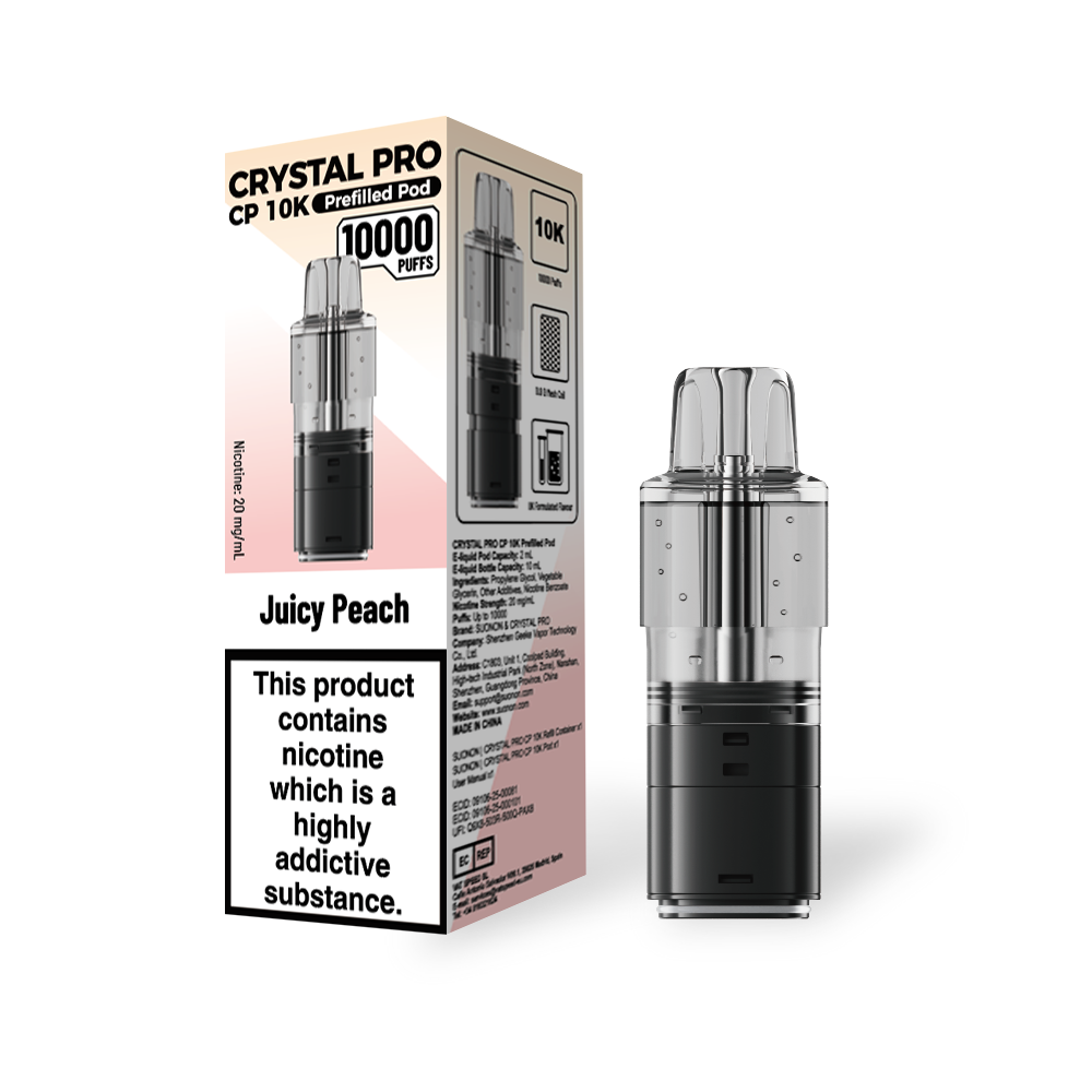 Crystal Pro CP 10k Replacement Pods Box of 5