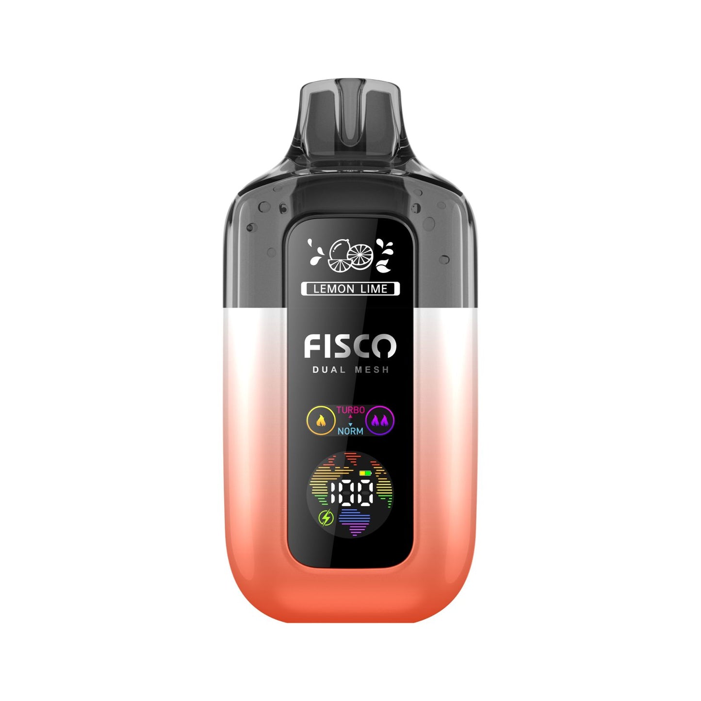 FISCO POINT PRO 7000 DISPOSABLE VAPE KIT 20MG Lemon & Lime