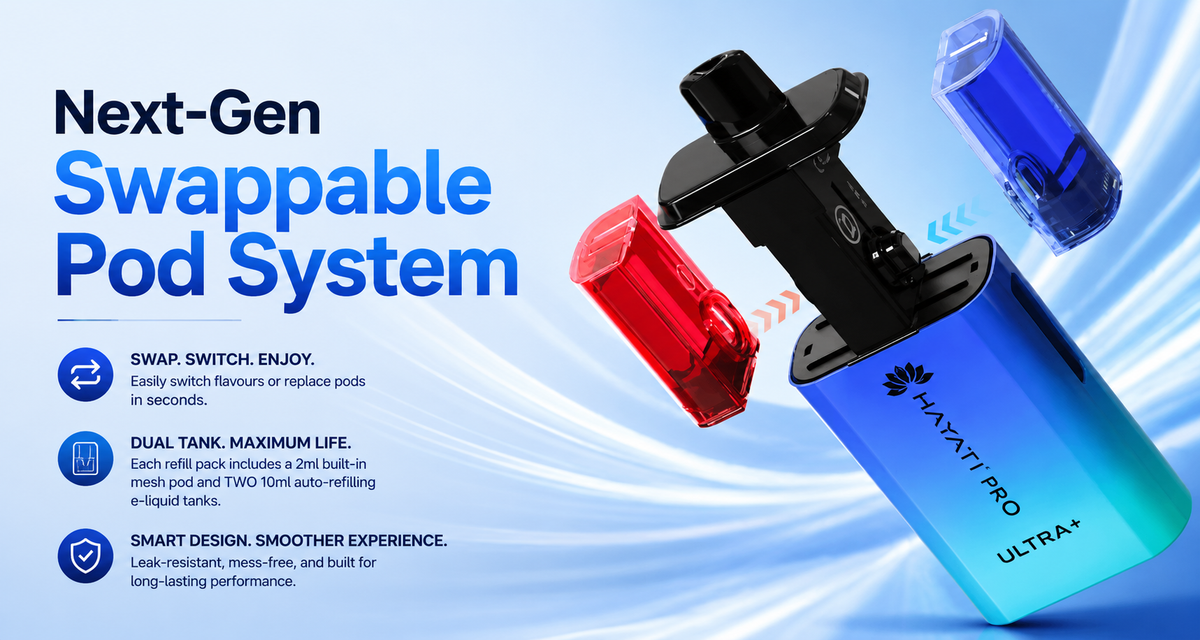 Premium Rechargeable Pod Vape with Smart Power Control