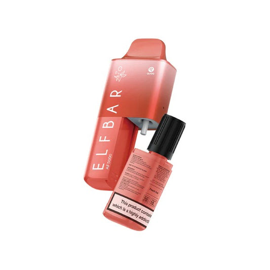 ELF BAR AF5000 Disposable Vape Kit 20mg Peach Ice